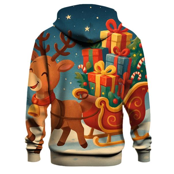 Reindeer Delivery Service Hoodie
