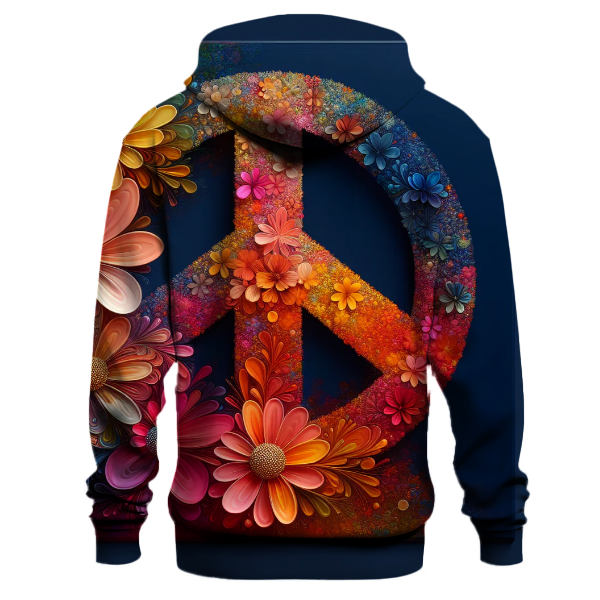 Classic 70s Peace Hoodie