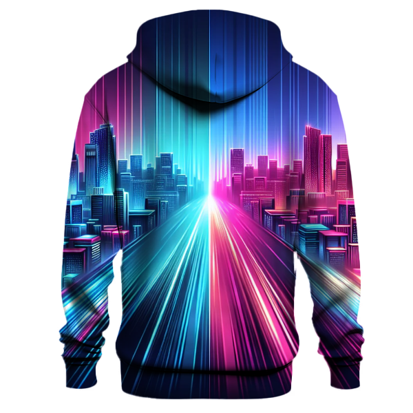Electric Night Pulse Hoodie