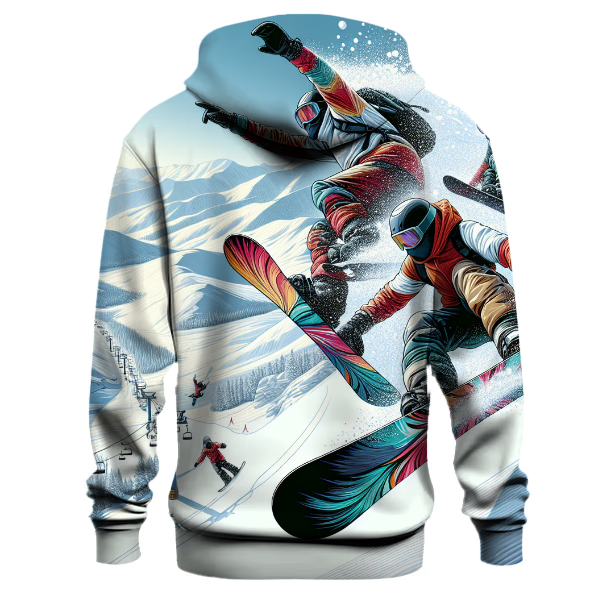 Snowboarding Spin Hoodie