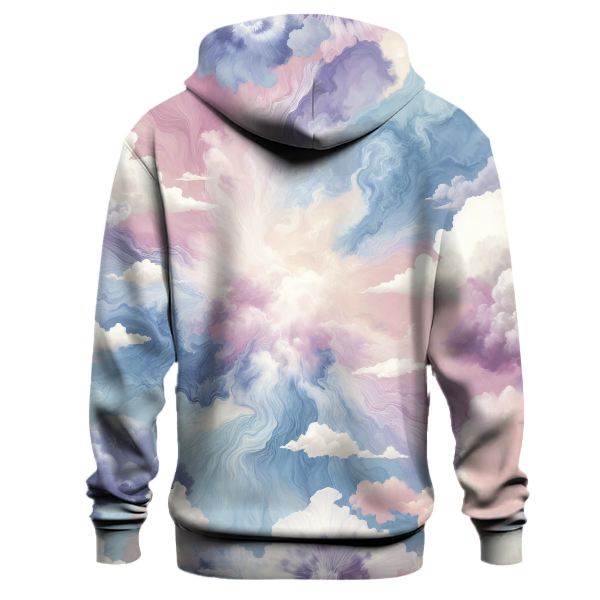 Pastel Cloudscape Tie-dye Hoodie