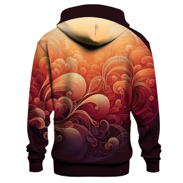 Amber Horizon Drift Hoodie