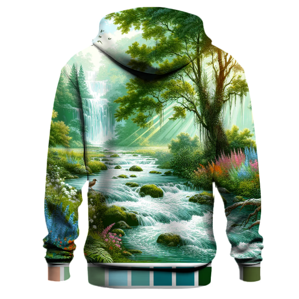 Serenity Waterfall Escape Hoodie