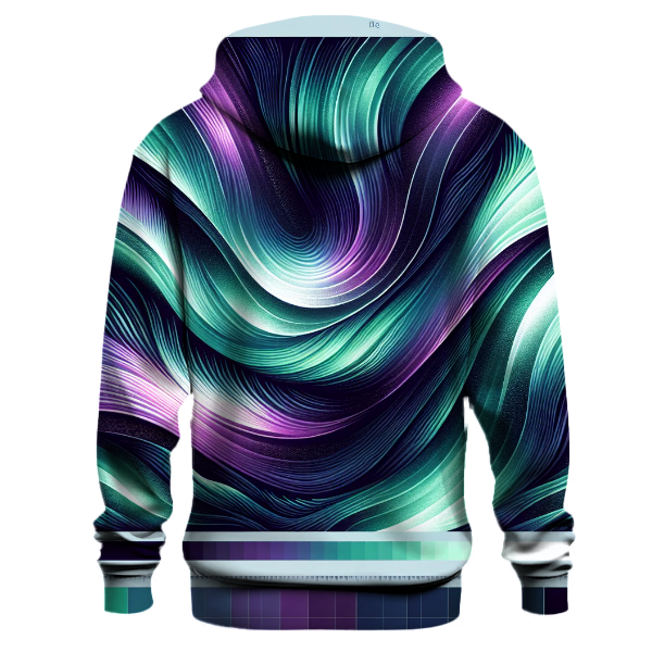 Aurora Glow Tie-Dye Hoodie