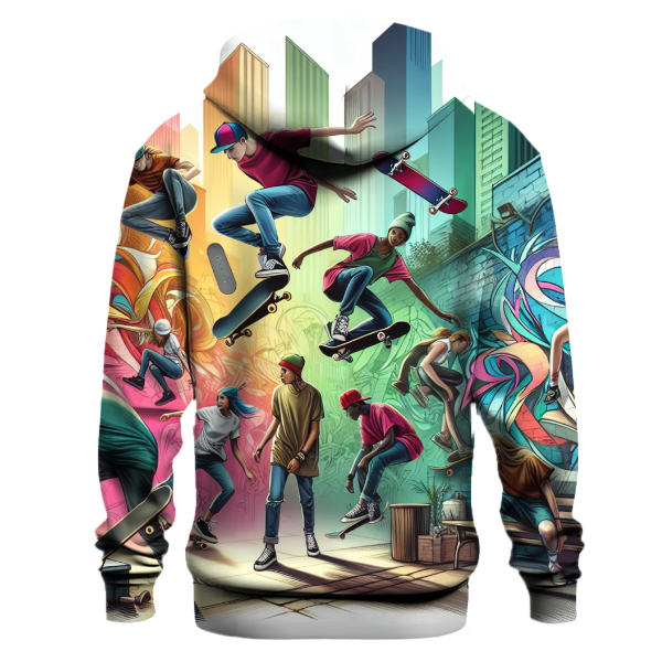 Skateboard Urban Expression Hoodie