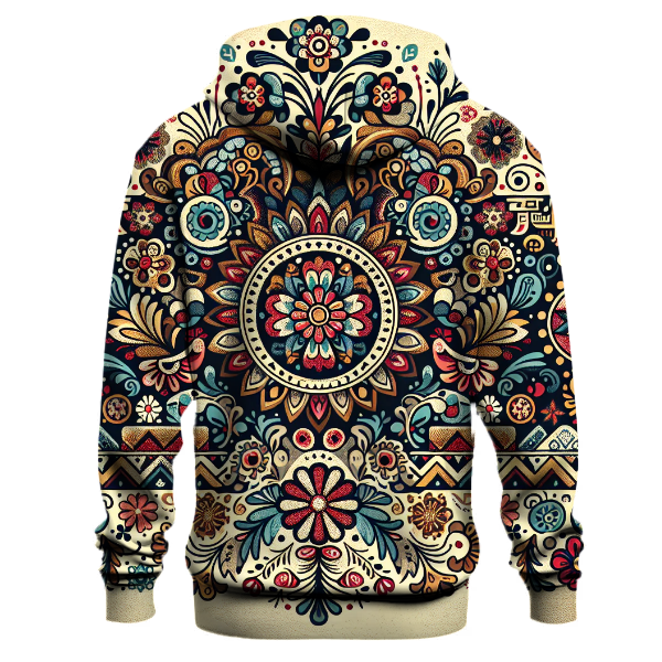 Folk Art Dreamscape Hoodie