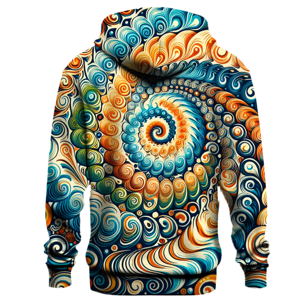 Groovy Tie-Dye Spirals Hoodie