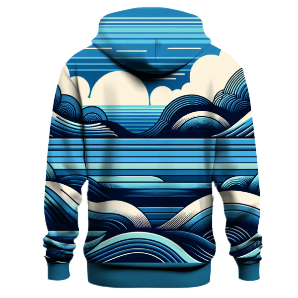 Tidal Waves Gradient Hoodie