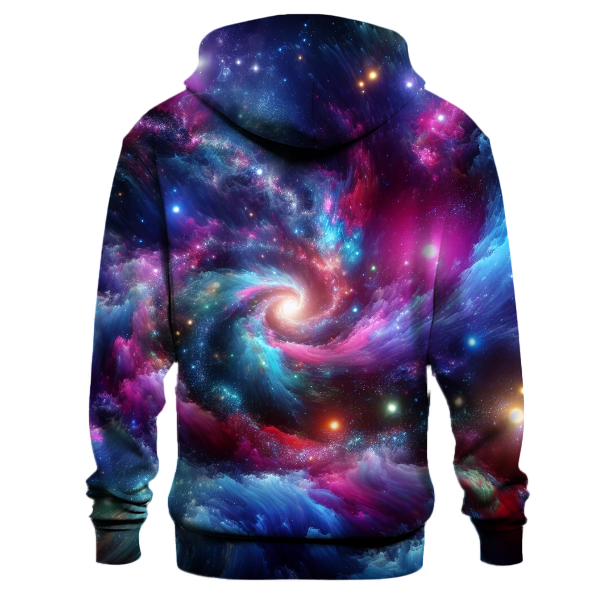 Cosmic Dreams in Neon Hoodie