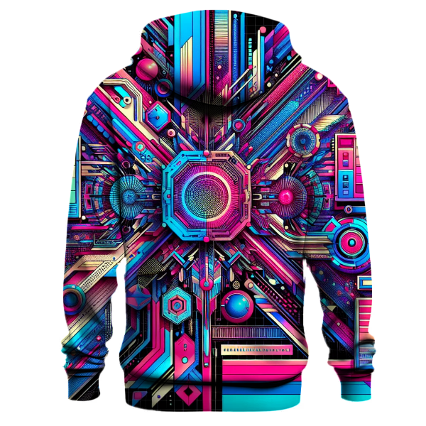 Futuristic Cyberwave Hoodie