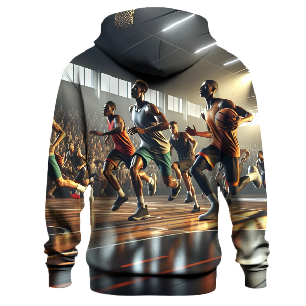 Basketball Court Energy Hoodie