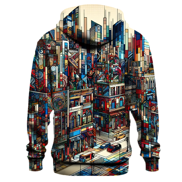 Artistic Cityscape Hoodie