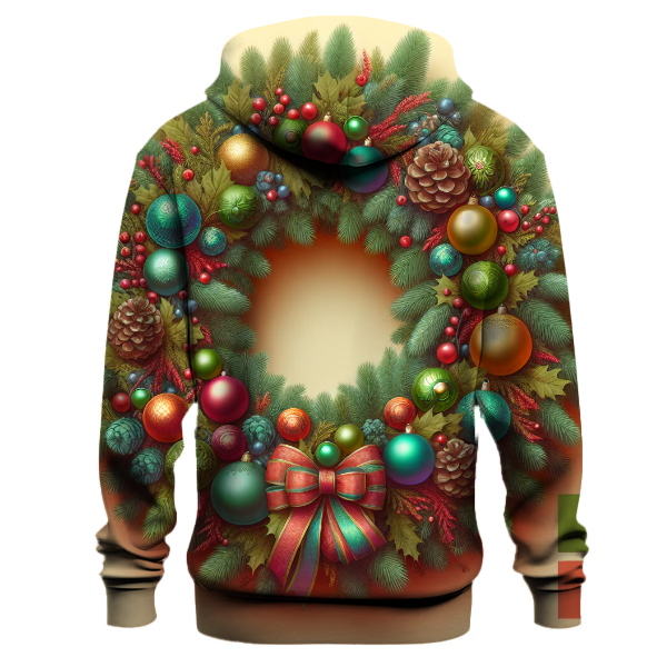 Charming Holiday Wreath Hoodie