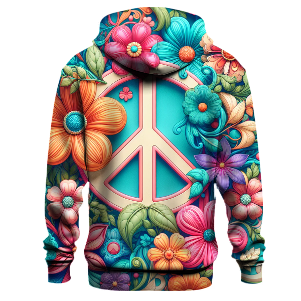 Flower Power Bohemian Hoodie