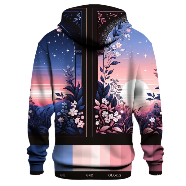 Cascading Twilight Gradient Hoodie