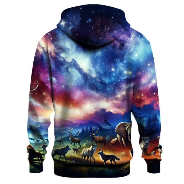 Cosmic Animal Kingdom Hoodie