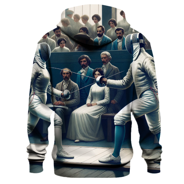 Fencing Duel Artistry Hoodie