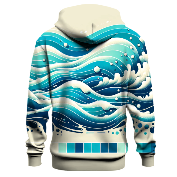 Coastal Wave Rush Hoodie