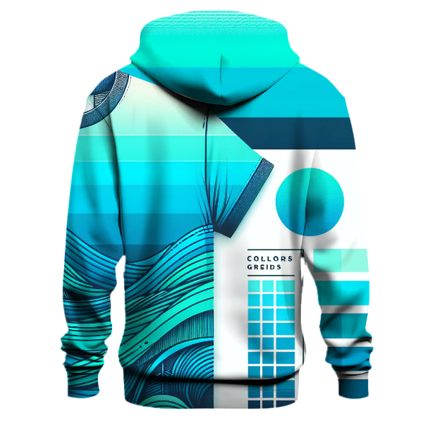 Oceanic Breeze Gradient Hoodie