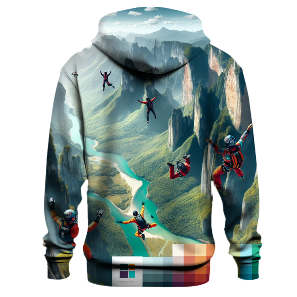 Base Jump Thrill Seeker Hoodie