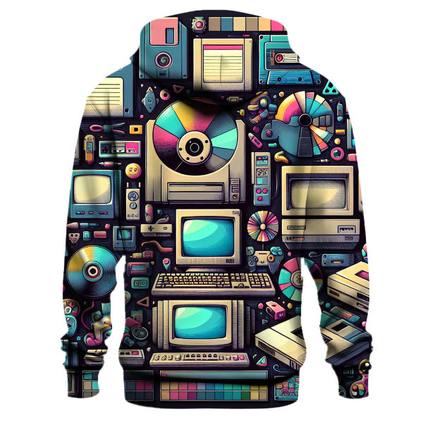 Retro Tech Inspired Hoodie