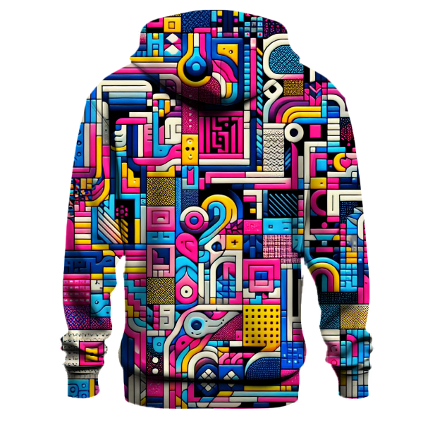 Dynamic Color Blocks Hoodie