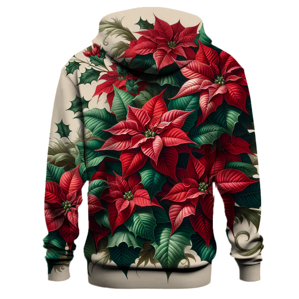Christmas Poinsettia Parade Hoodie