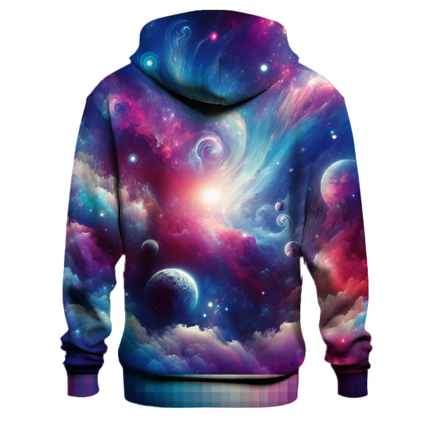 Cosmic 80s Vibes Hoodie