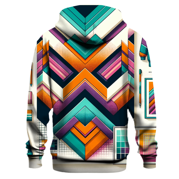 Bold Retro Chevron Hoodie
