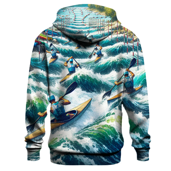 Canoe Slalom Challenge Hoodie