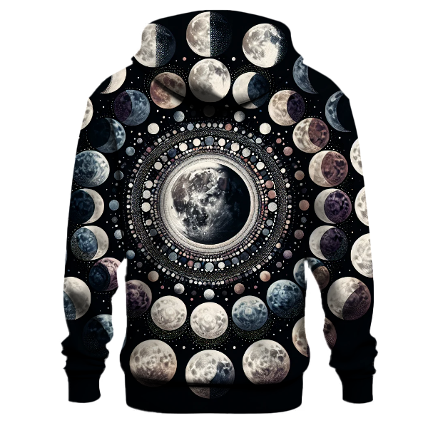 Lunar Phase Reflection Hoodie