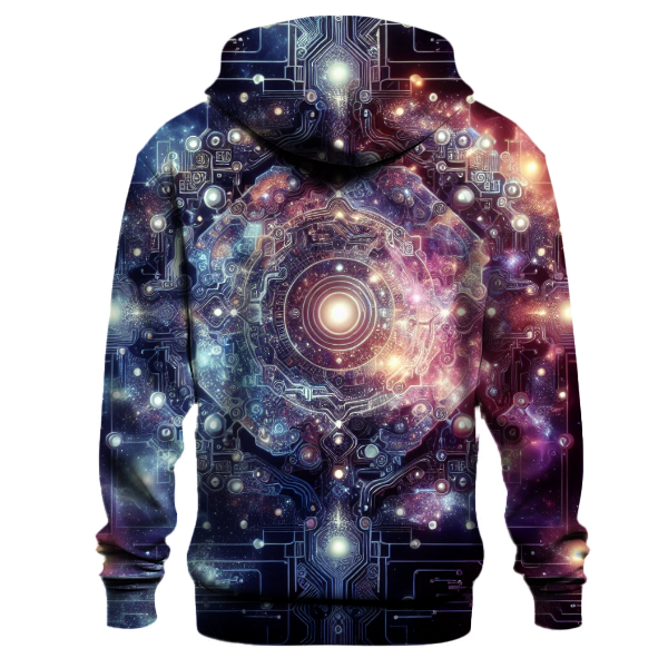 Futuristic Space Symphony Hoodie
