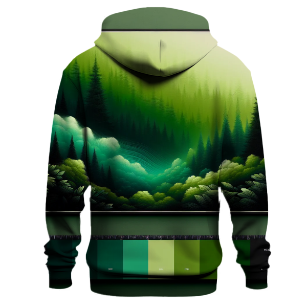 Jungle Vibe Gradient Hoodie
