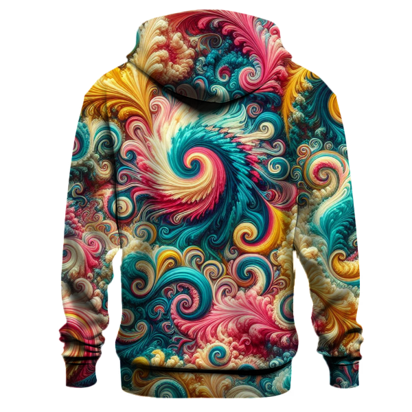 Funky 80s Tie-Dye Hoodie