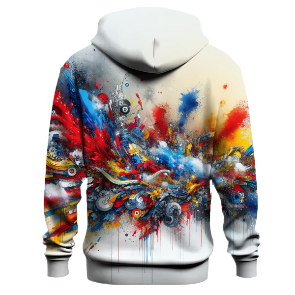 Graffiti Art Splash Hoodie