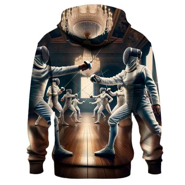 Fencing Duel Grace Hoodie