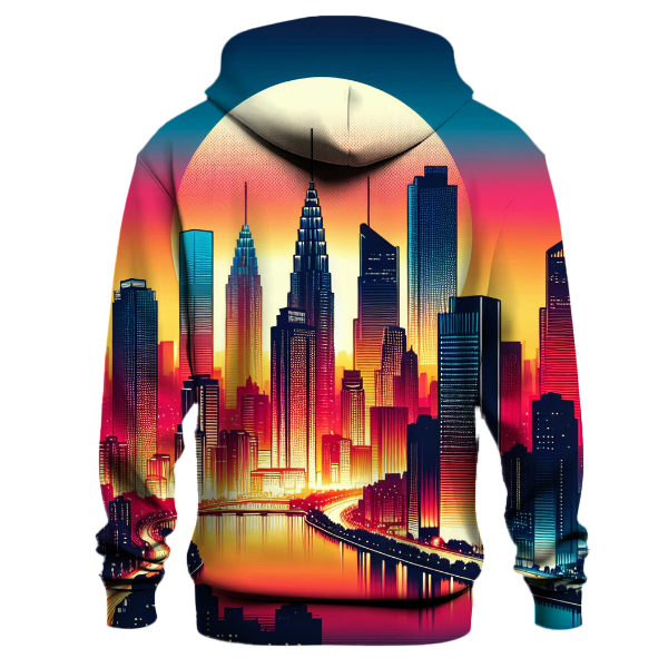 Urban Skyline Vibes Hoodie
