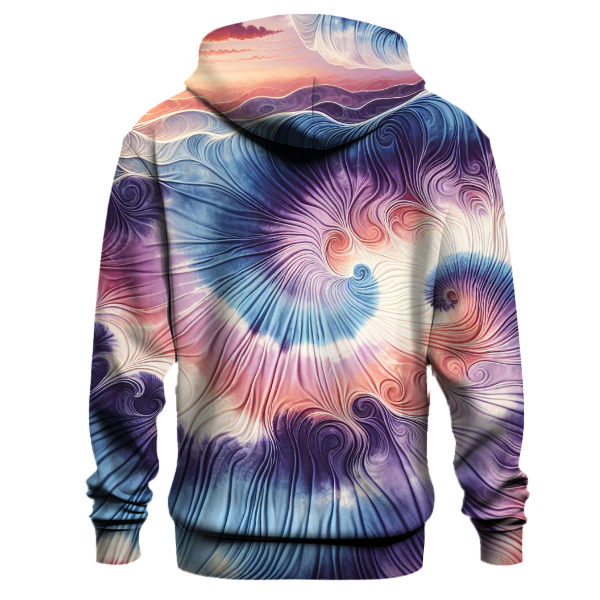 Dusk Horizon Tie-Dye Hoodie