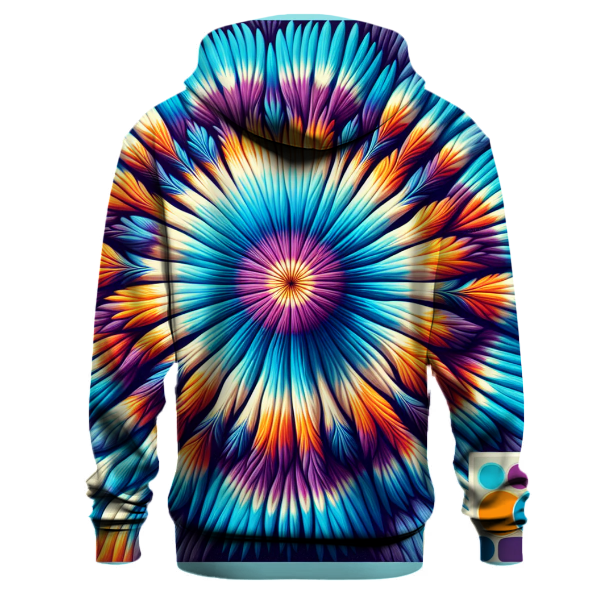 Classic Tie-Dye Burst Hoodie