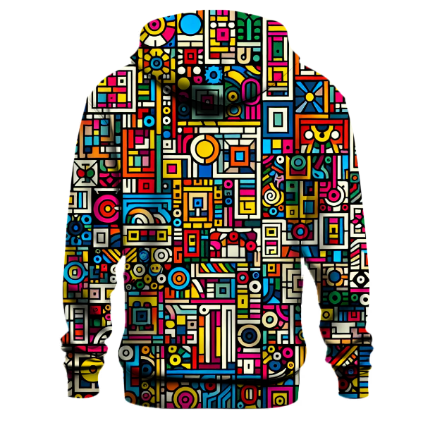 Pop Art Mosaic Hoodie