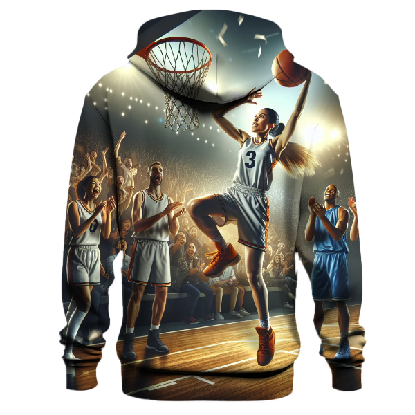 High-Flying Basketball Moves Hoodie