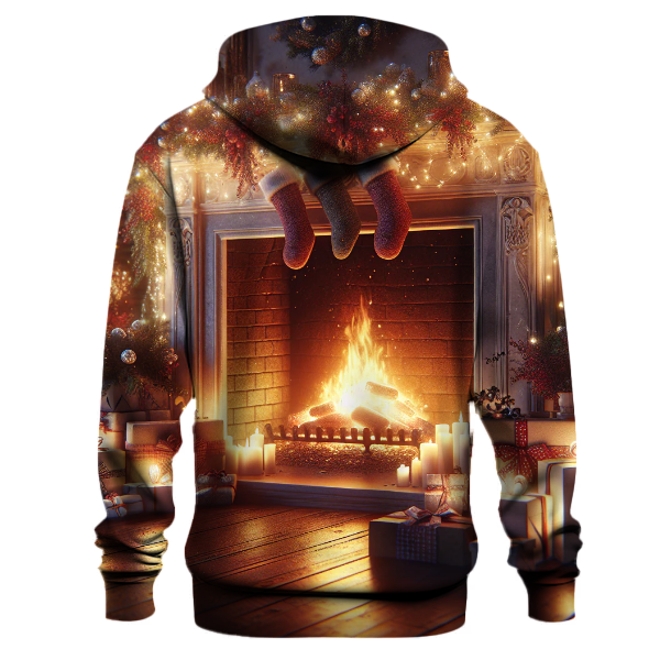 Christmas Eve Fireplace Hoodie