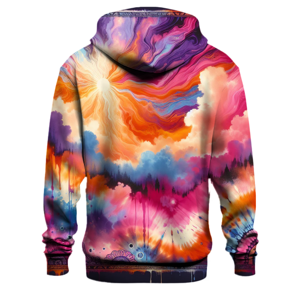 Sunset Overdrive Tie-Dye Design Hoodie