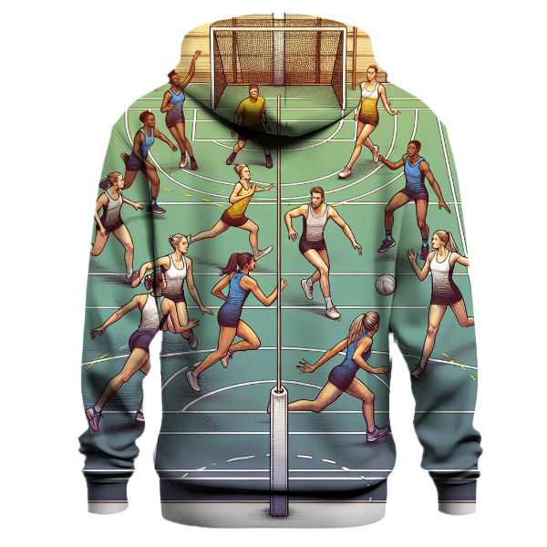 Netball - Court Queens Hoodie