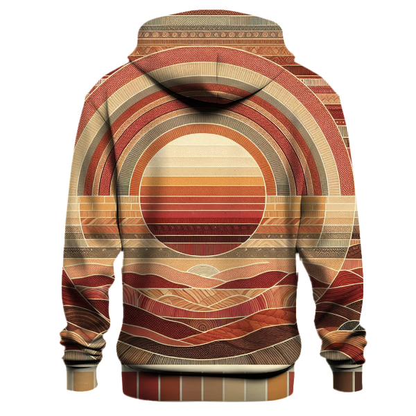 Rustic Sunset Trail Hoodie