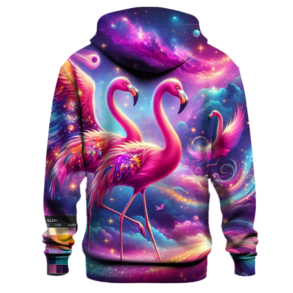 Intergalactic Flamingo Parade Hoodie