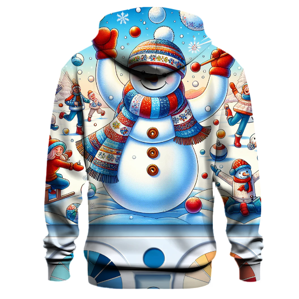 Silly Snowman Shenanigans Hoodie