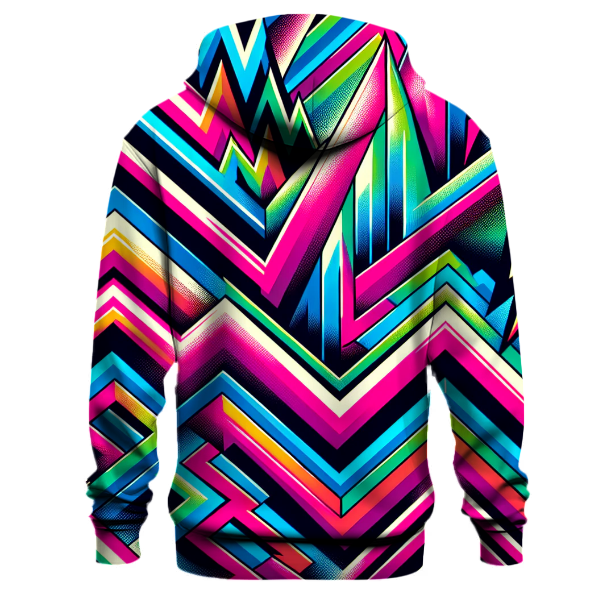 Electric Funk Patterns Hoodie
