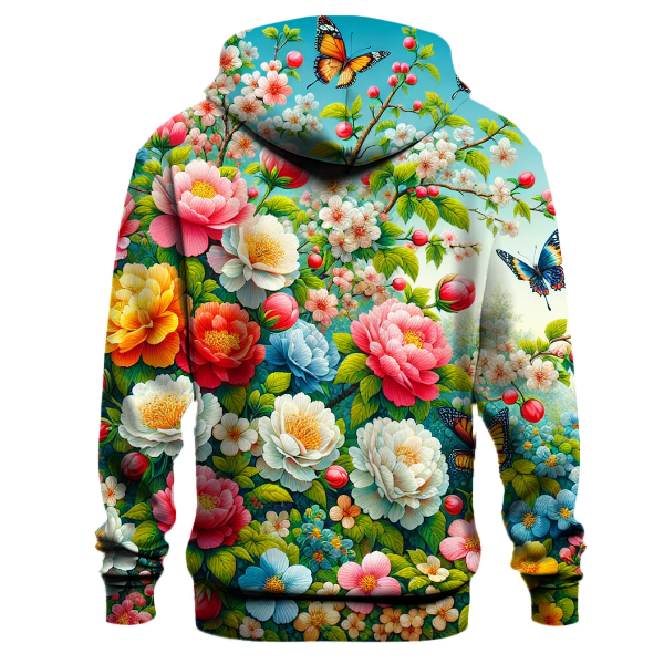 Radiant Spring Blossoms Hoodie