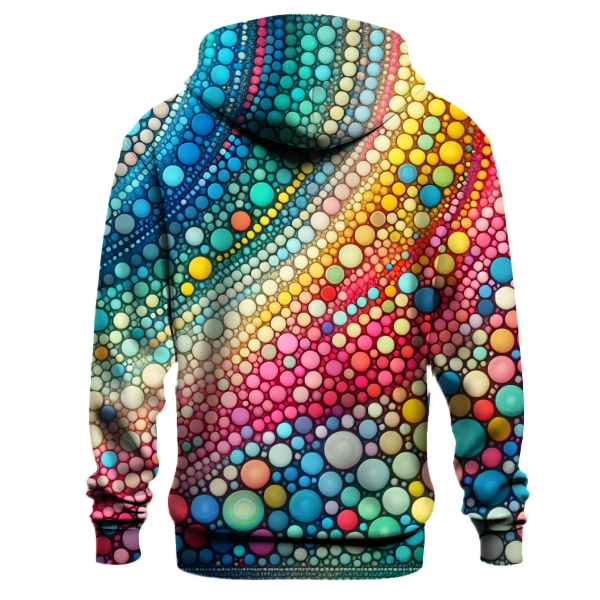 Retro Playful Dots Hoodie